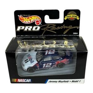 Jeremy Mayfield Mobil 1 Hot Wheels 1:64 Pro Racing #12 Ford Track Edition